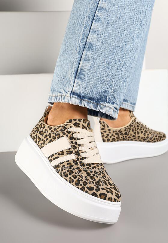 Sneakers Imprimeu leopard 3