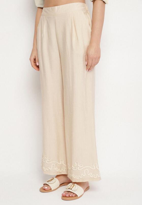 Pantaloni Bej deschis 1