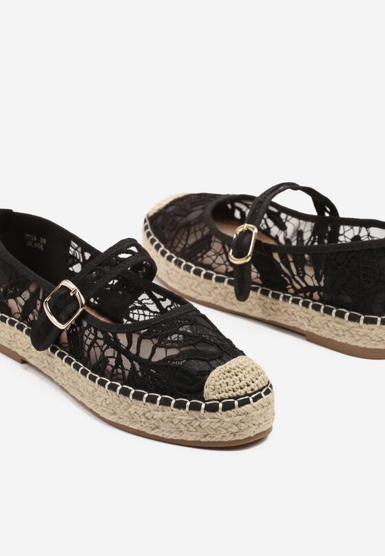 Espadrile Negre 6