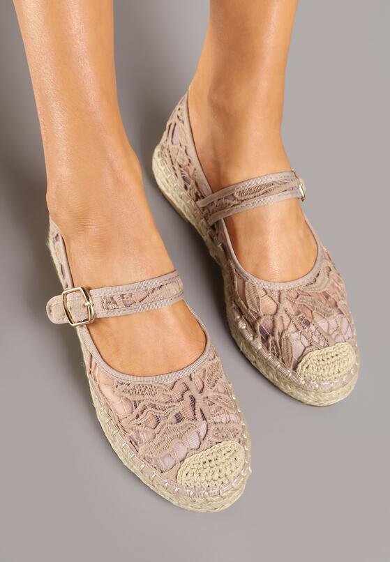 Espadrile Bej închis 3