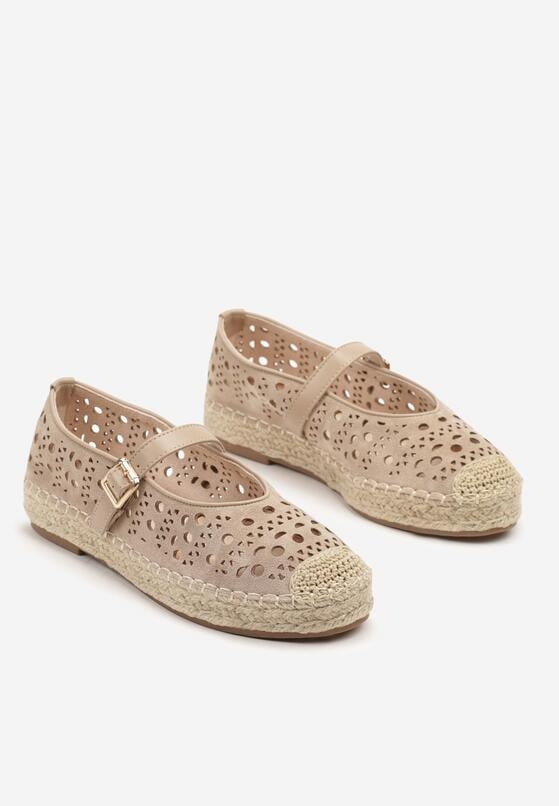 Espadrile Bej închis 5