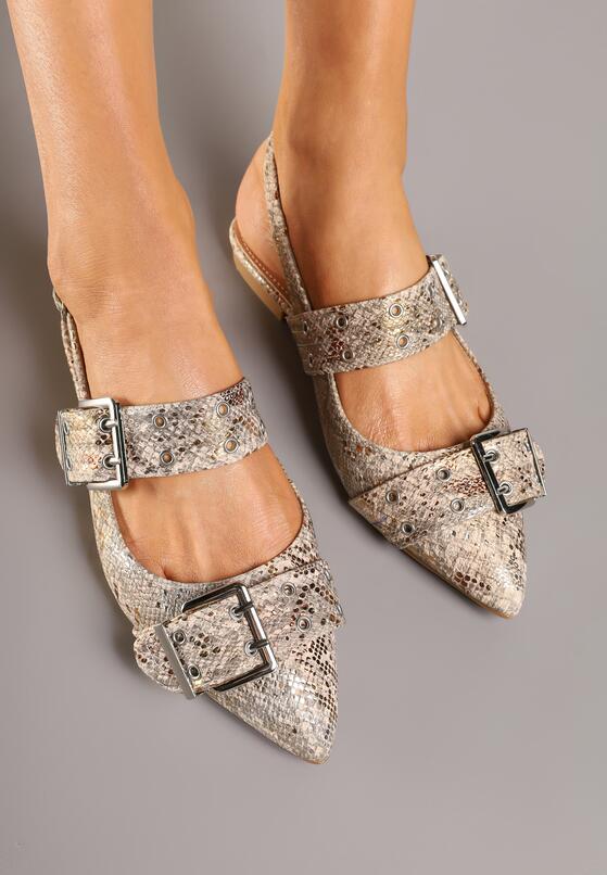 Sandale Print piele de șarpe 3