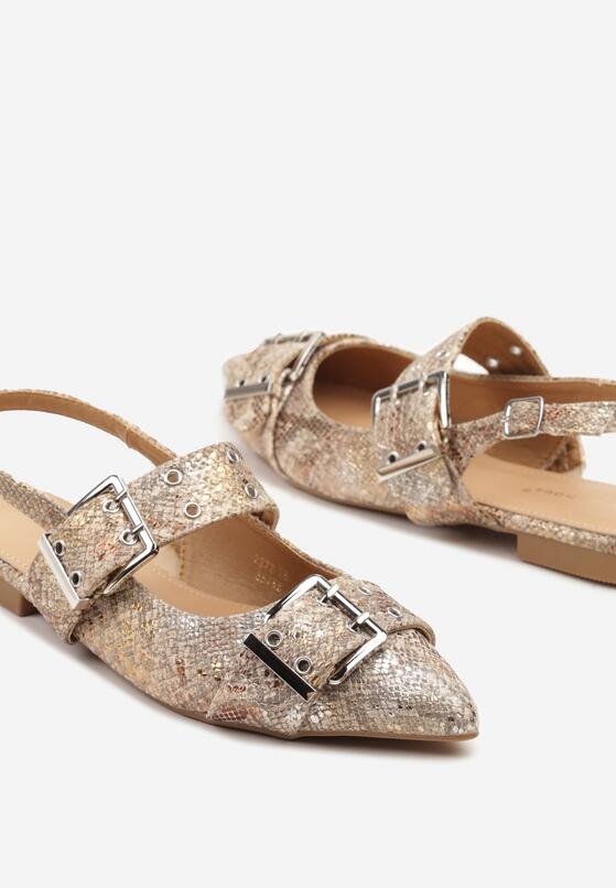 Sandale Print piele de șarpe 6