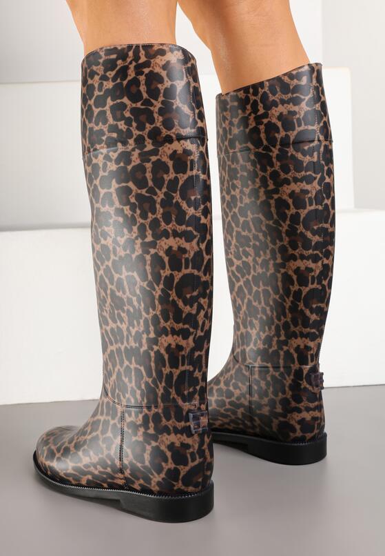 Cizme de cauciuc  Imprimeu leopard 3