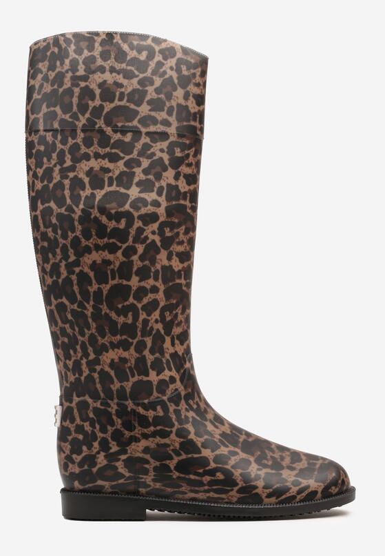 Cizme de cauciuc  Imprimeu leopard 4