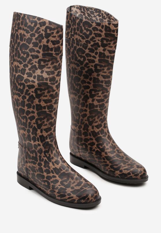 Cizme de cauciuc  Imprimeu leopard 5