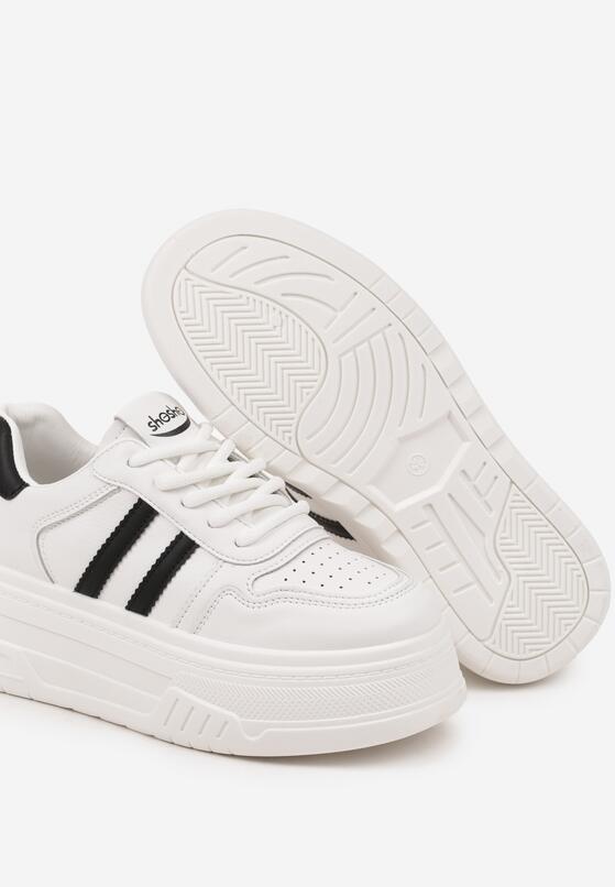 Sneakers Alb cu negru 6