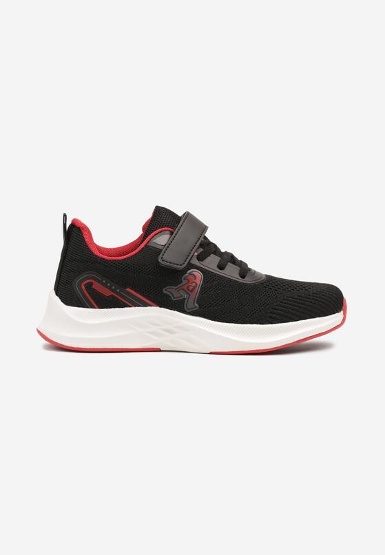 Pantofi sport Negru cu roșu 1