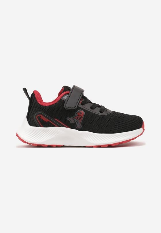 Pantofi sport Negru cu roșu 1