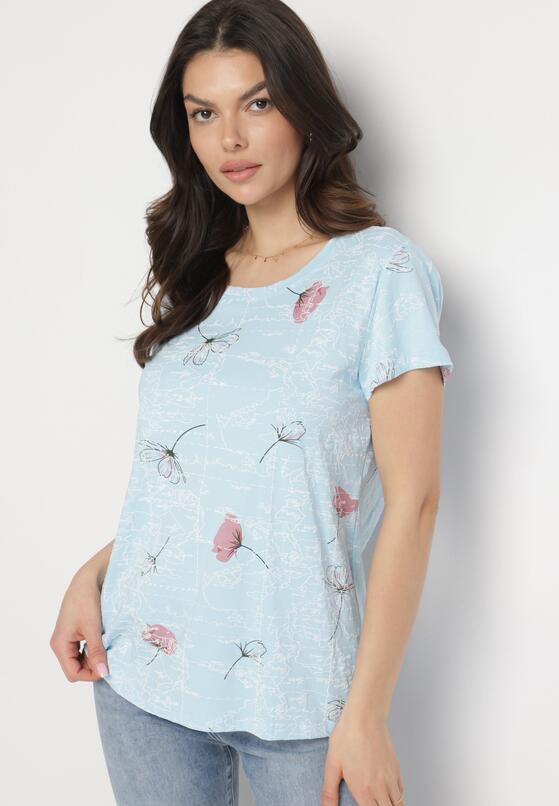 T-shirt Albastru deschis 1