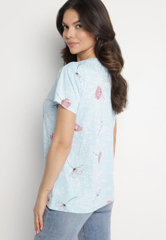 T-shirt Albastru deschis 3