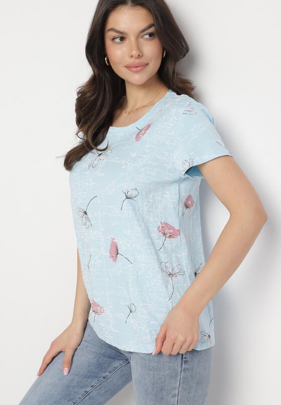 T-shirt Albastru deschis 4