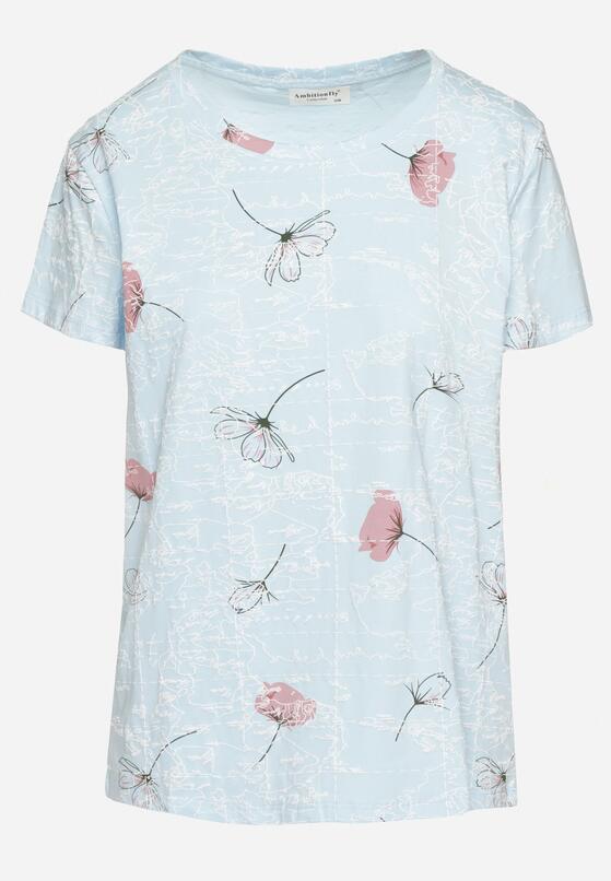 T-shirt Albastru deschis 6