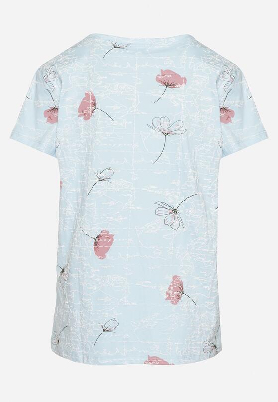 T-shirt Albastru deschis 7