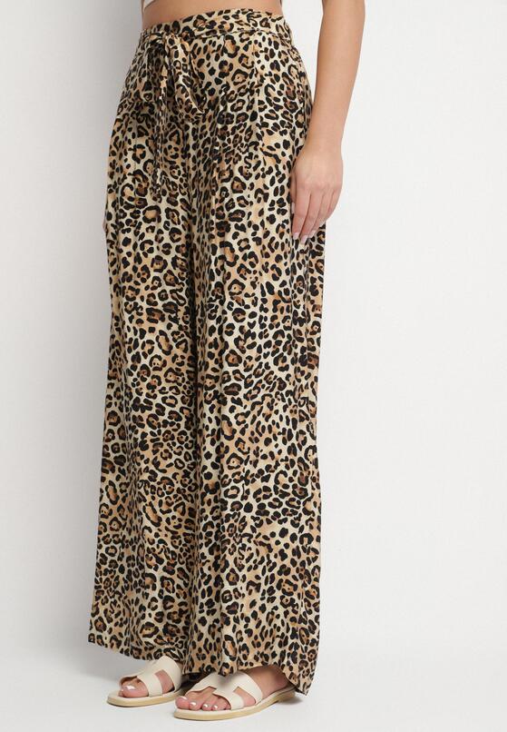 Pantaloni Imprimeu leopard 1