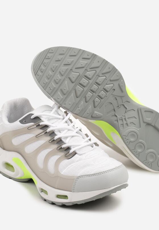 Pantofi sport Alb cu gri 3