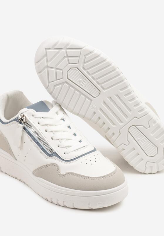 Sneakers Alb cu albastru 6