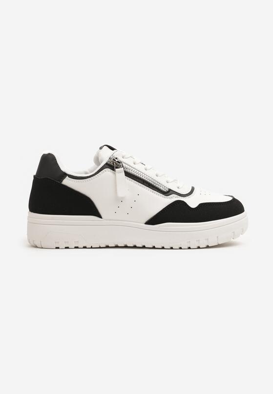 Sneakers Alb cu negru 4