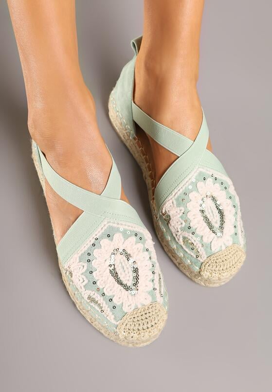 Zöld Espadrilles 3