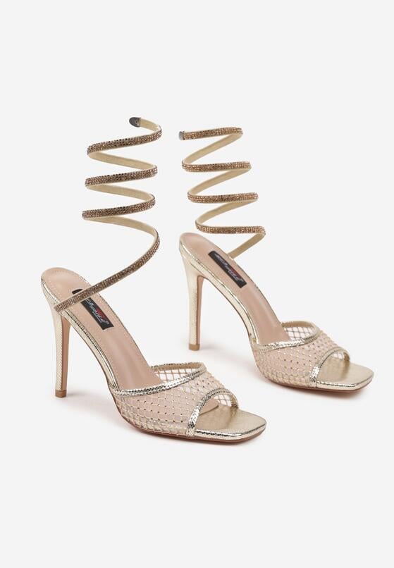 Pantofi stiletto Aurii 5