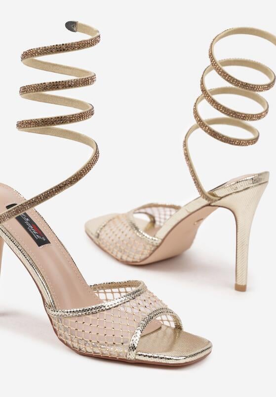 Pantofi stiletto Aurii 6