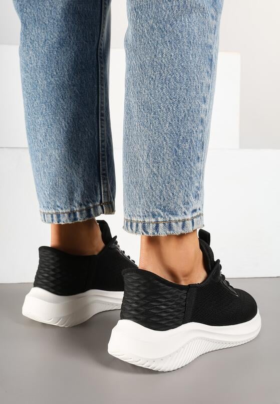 Sneakers Negru cu alb 3