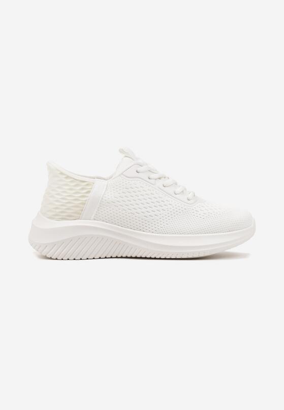 Białe Buty Sportowe Sneakersy Siateczkowe na Piankowej Podeszwie Liltebis 4