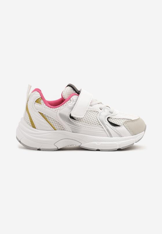 Wielokolorowe Buty Sportowe Sneakersy z Geometrycznym Motywem Olirenea 1