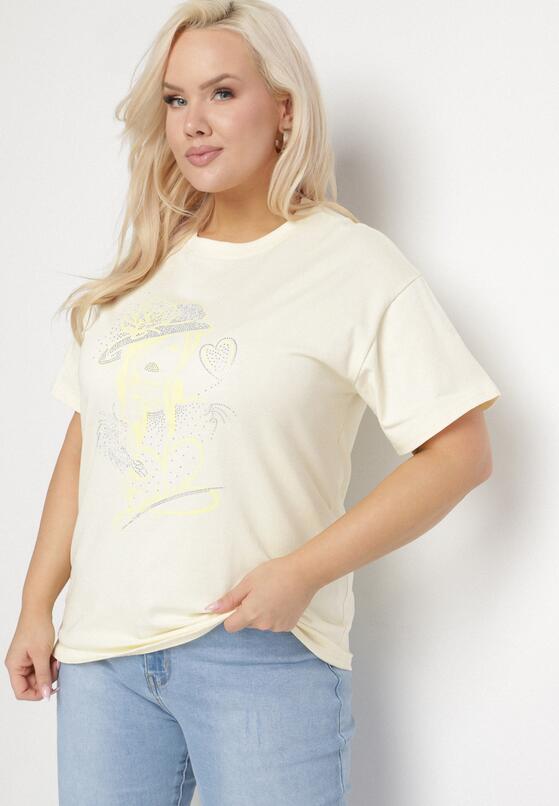 T-shirt Galben deschis 2