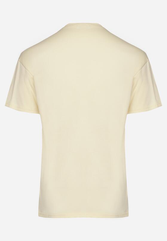 T-shirt Galben deschis 7