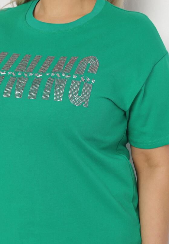 T-shirt Verde închis 5