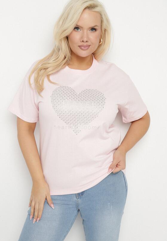 T-shirt Roz deschis 2