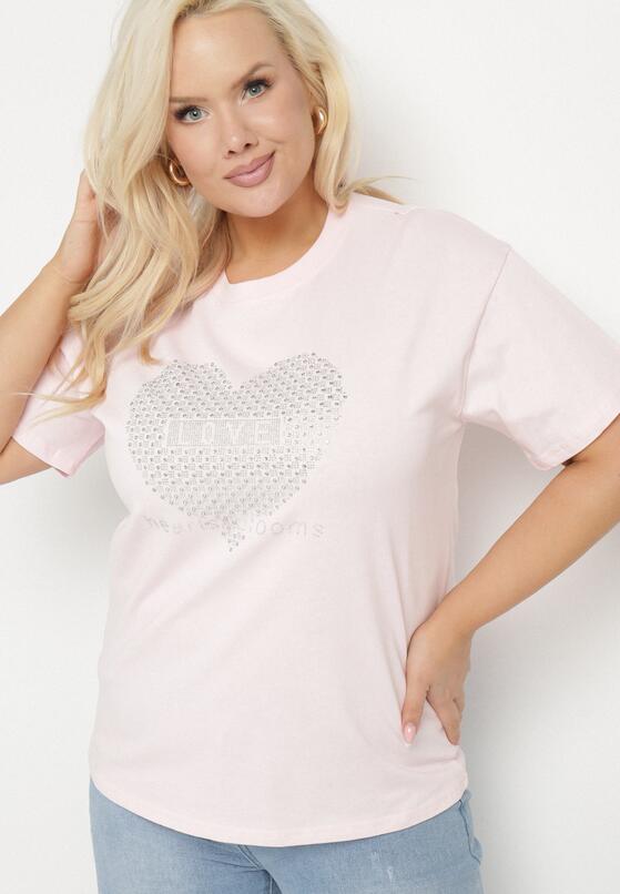 T-shirt Roz deschis 4
