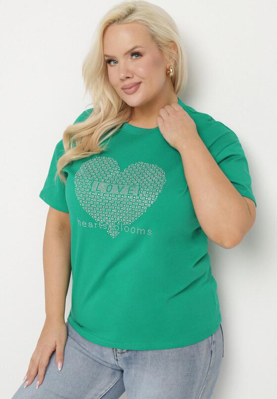 T-shirt Verde închis 2