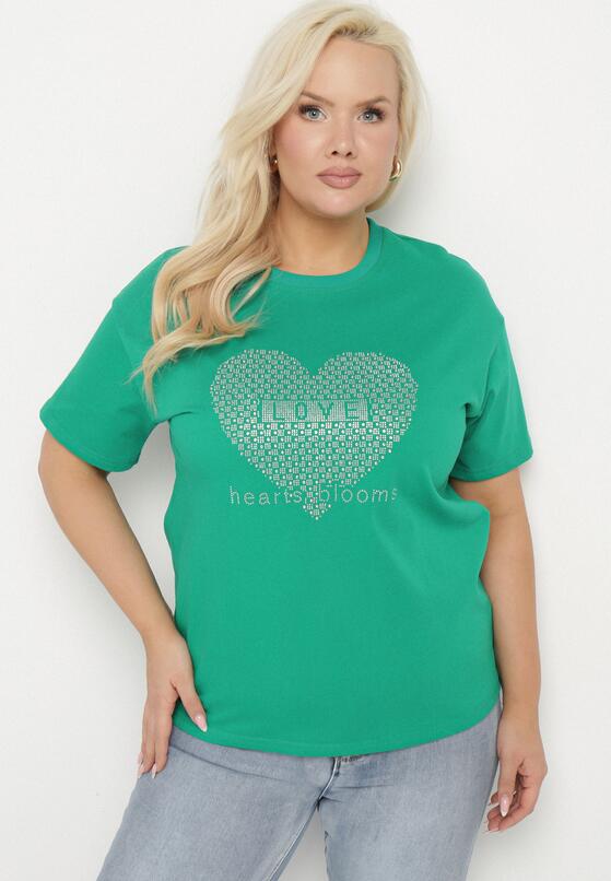 T-shirt Verde închis 4