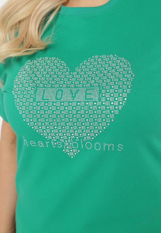 T-shirt Verde închis 5