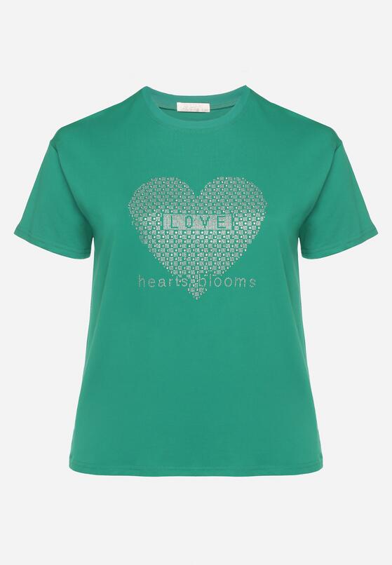 T-shirt Verde închis 6