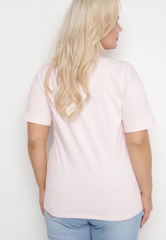 T-shirt Roz deschis 3