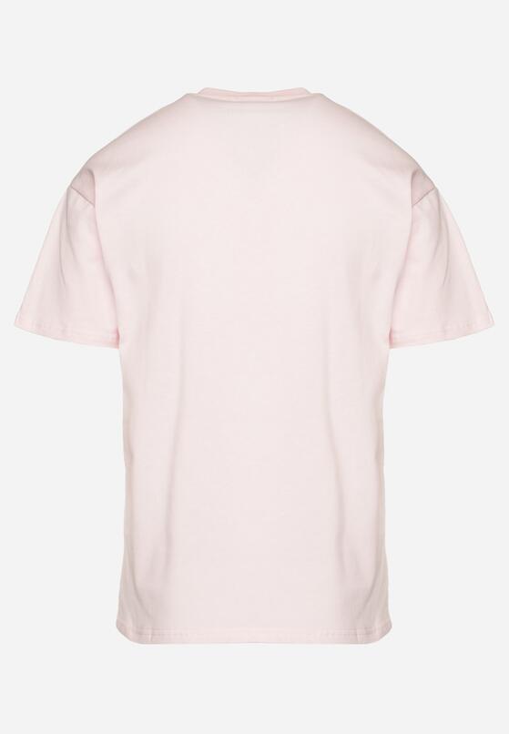 T-shirt Roz deschis 7
