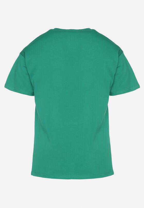 T-shirt Verde închis 7