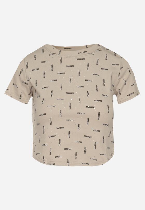 T-shirt Bej închis 6
