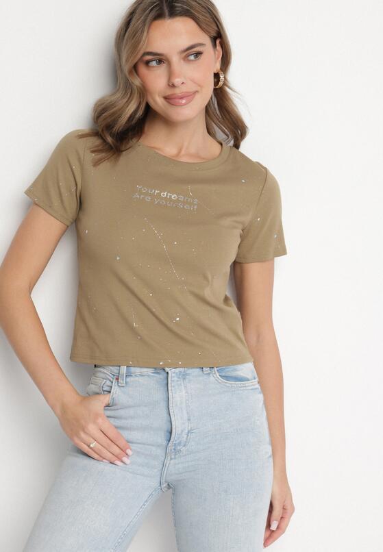 T-shirt Verde închis 2