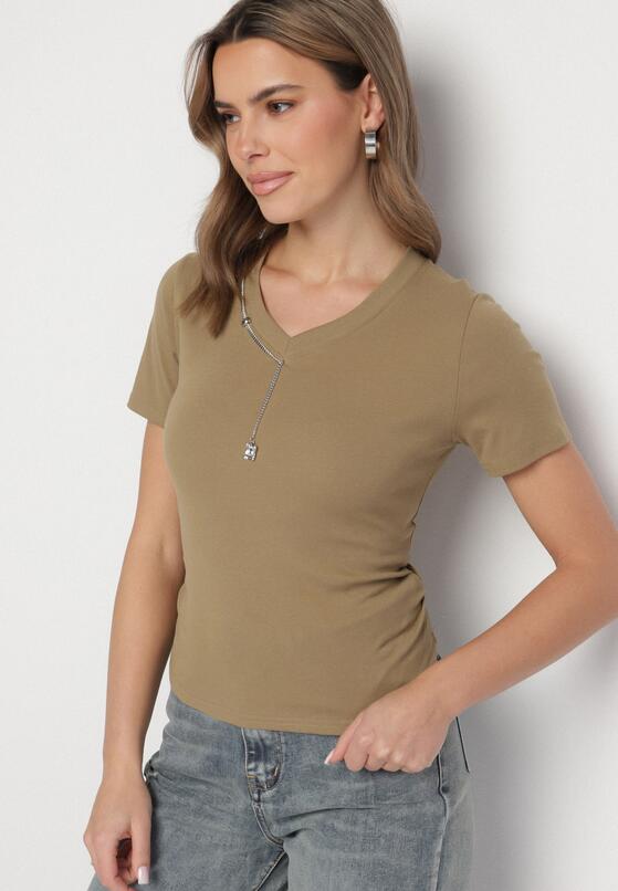T-shirt Verde închis 2