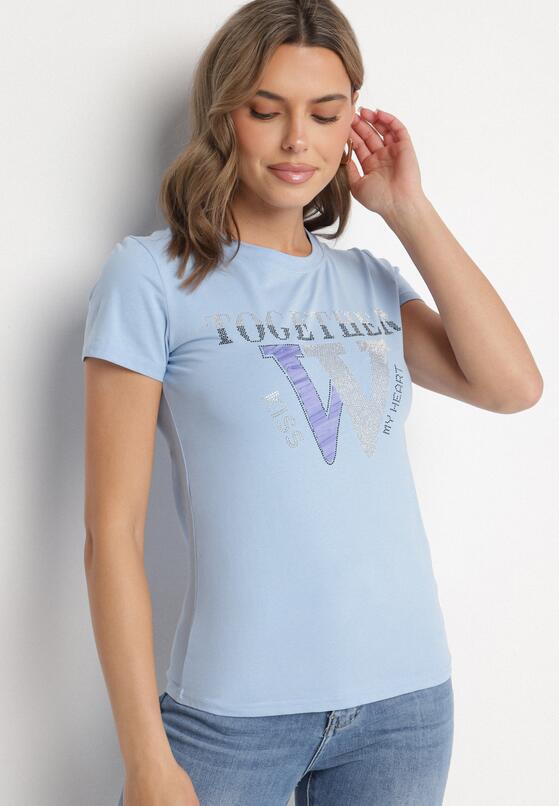 T-shirt Albastru deschis 4