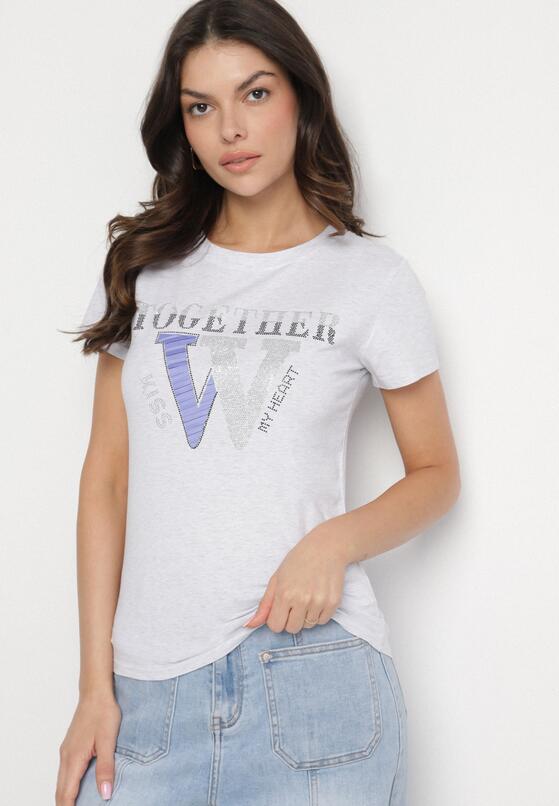 T-shirt Gri deschis 1