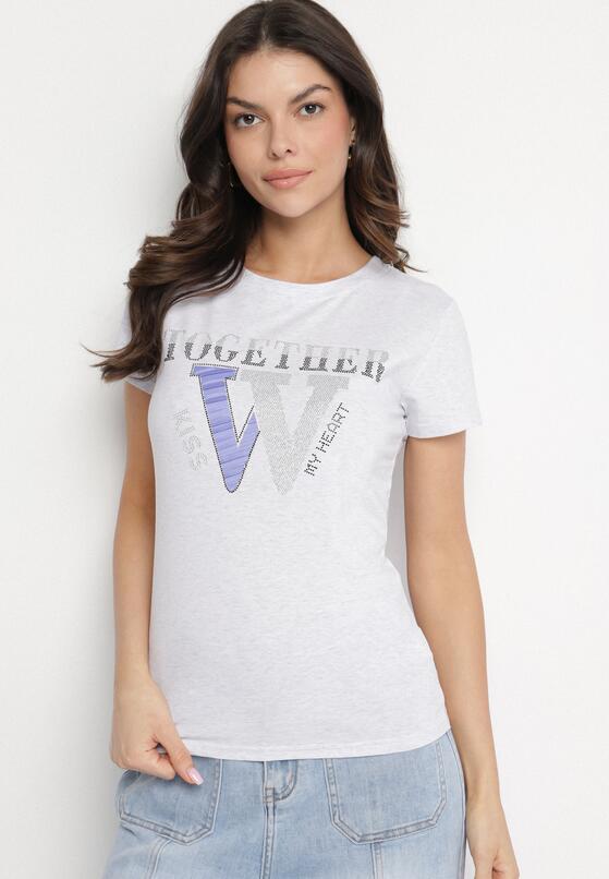 T-shirt Gri deschis 4