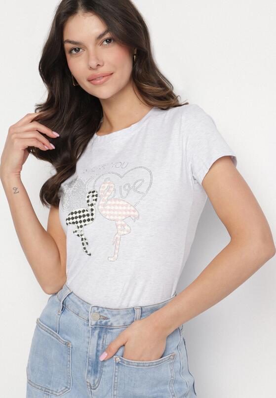 T-shirt Gri deschis 1