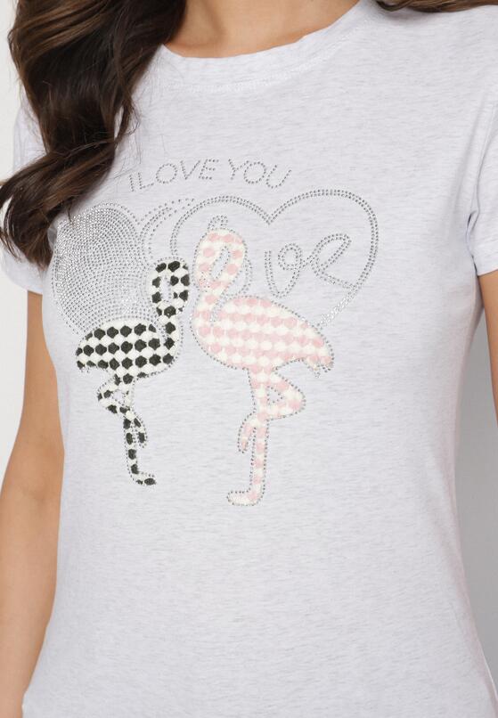 T-shirt Gri deschis 5