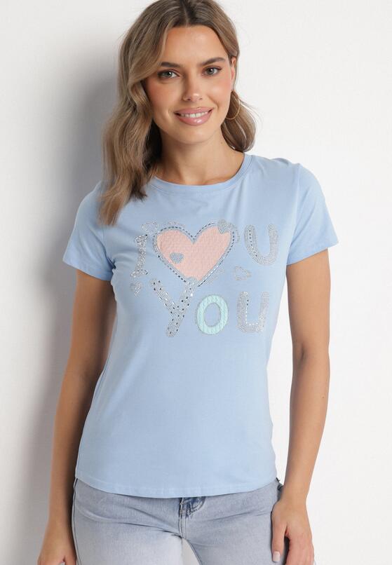 T-shirt Albastru deschis 4