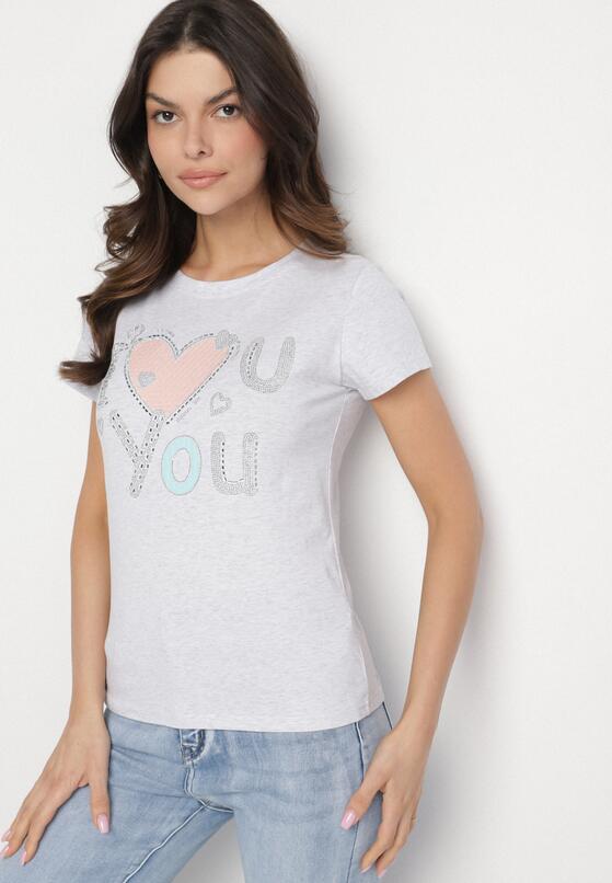 T-shirt Gri deschis 1